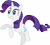 Size: 7105x6367 | Tagged: safe, artist:iamadinosaurrarrr, rarity, pony, unicorn, absurd resolution, simple background, transparent background, vector