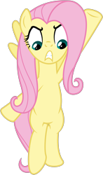 Size: 6175x10468 | Tagged: safe, artist:flutterguy317, fluttershy, pegasus, pony, the crystal empire, absurd resolution, angry, simple background, solo, transparent background, vector