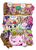 Size: 900x1243 | Tagged: safe, artist:almaska, derpibooru import, pinkie pie, sweetie belle, twilight sparkle, earth pony, elephant, pony, bookcase, chalkboard, comic, eyes closed, eyes on the prize, facehoof, female, filly, frown, gritted teeth, levitation, licking, licking lips, looking at something, magic, mare, one eye closed, open mouth, pink elephant, pointing, question mark, raised hoof, smiling, telekinesis, tongue out, underhoof, wide eyes, wingding eyes, wink, zap