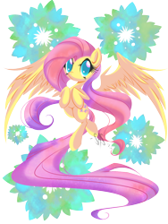 Size: 1070x1426 | Tagged: safe, artist:bamboodog, fluttershy, pegasus, pony, female, mare, pink mane, yellow coat