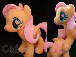 Size: 650x488 | Tagged: safe, artist:chibi-pets, fluttershy, pony, irl, photo, plushie, solo