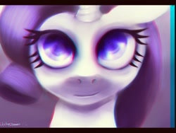 Size: 640x480 | Tagged: safe, artist:crazedgunmang96, artist:porkchopsammie, rarity, pony, unicorn, 3d, anaglyph 3d