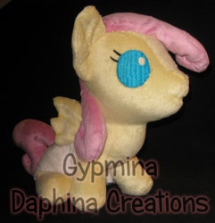 Size: 1776x1840 | Tagged: safe, artist:gypmina, fluttershy, pony, baby, baby pony, irl, photo, plushie, solo