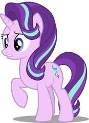 Size: 3294x4531 | Tagged: safe, artist:twls7551, starlight glimmer, pony, unicorn, every little thing she does, absurd resolution, raised hoof, simple background, solo, transparent background, vector