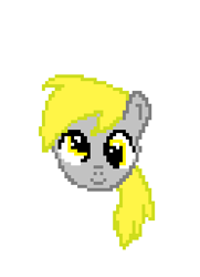 Size: 310x427 | Tagged: safe, artist:alpacastew, derpy hooves, pegasus, pony, female, mare, pixel art