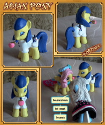 Size: 900x1064 | Tagged: safe, artist:macx5, fluttershy, photo finish, powder rouge, pony, custom, doll, irl, makeup, photo, toy