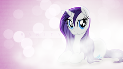 Size: 1920x1080 | Tagged: safe, artist:vexx3, rarity, pony, unicorn, wallpaper, wet, wet mane, wet mane rarity