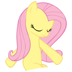 Size: 5000x5000 | Tagged: safe, artist:bi0mass, fluttershy, pegasus, pony, absurd resolution, simple background, transparent background, vector