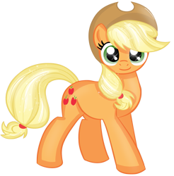 Size: 885x900 | Tagged: safe, artist:rayodragon, applejack, earth pony, pony, solo