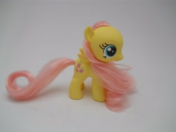 Size: 4320x3240 | Tagged: safe, artist:tiellanicole, fluttershy, pony, brushable, custom, filly, irl, photo, solo, toy