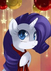 Size: 1311x1819 | Tagged: dead source, safe, artist:loyaldis, part of a set, rarity, pony, unicorn, bust, cute, female, heart eyes, mare, portrait, smiling, solo, wingding eyes