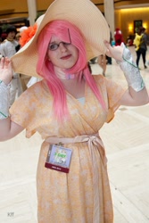 Size: 2592x3888 | Tagged: artist needed, safe, fluttershy, human, anime weekend atlanta, awa 2012, convention, cosplay, glasses, irl, irl human, photo, solo