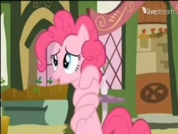 Size: 384x288 | Tagged: safe, pinkie pie, earth pony, pony, just for sidekicks, female, mare, pink coat, pink mane, solo