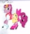 Size: 1280x1462 | Tagged: safe, artist:php37, bubble berry, pinkie pie, earth pony, pony, colored, cosplay, costume, ponponpon, rule 63