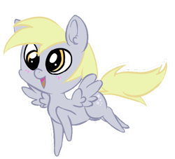 Size: 550x500 | Tagged: safe, artist:allyjayy, derpy hooves, pegasus, pony, chibi, cute, female, mare