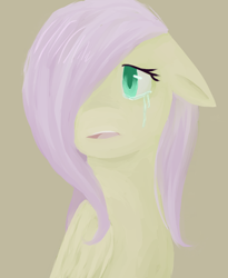 Size: 656x800 | Tagged: safe, artist:zebrafever, fluttershy, pegasus, pony, crying, sad, solo