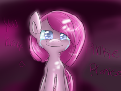 Size: 900x675 | Tagged: safe, artist:xxshellbellxx, pinkie pie, earth pony, pony, crying, female, mare, pink coat, pink mane, pinkamena diane pie