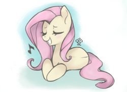 Size: 750x545 | Tagged: safe, artist:soulspade, fluttershy, posey, earth pony, pegasus, pony, g1, g1 to g4, generation leap