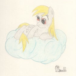 Size: 1400x1400 | Tagged: safe, artist:ramott, derpy hooves, pegasus, pony, female, mare