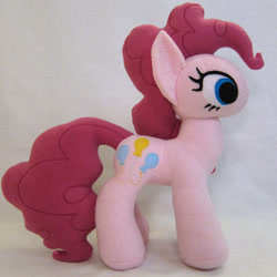 Size: 894x894 | Tagged: safe, artist:fabricninja, pinkie pie, irl, photo, plushie, toy