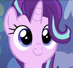 Size: 511x480 | Tagged: safe, screencap, starlight glimmer, pony, every little thing she does, cute, smiling, solo