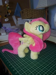 Size: 2448x3264 | Tagged: safe, artist:steen85, fluttershy, pony, filly, irl, photo, plushie, solo