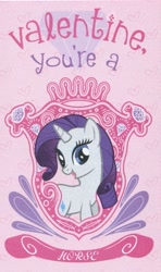 Size: 753x1272 | Tagged: safe, artist:capnpea, edit, rarity, horse, pony, unicorn, fimbriae, hoers, valentine