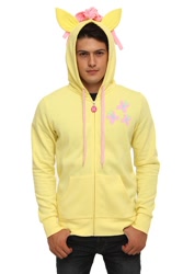 Size: 700x1049 | Tagged: safe, fluttershy, human, clothes, hoodie, hot topic, irl, photo