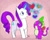 Size: 700x555 | Tagged: safe, artist:bansaiboukii, rarity, spike, dragon, pony, unicorn, female, gem, male, shipping, sparity, straight