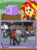 Size: 500x680 | Tagged: safe, sunset shimmer, horse, human, equestria girls, animated, bucking, exploitable meme, horses doing horse things, irl horse, kicking, meme, obligatory pony, rekt, schadenfreude, this ended in pain, too dumb to live, tv meme, video at source, youtube link
