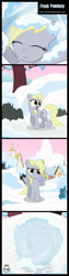 Size: 654x2590 | Tagged: safe, artist:toxic-mario, derpy hooves, pegasus, pony, comic, female, mare, snow