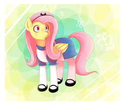 Size: 1200x1000 | Tagged: safe, artist:xxkarokatxx, fluttershy, pegasus, pony, alice in wonderland, female, mare, parody