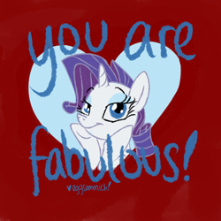 Size: 2000x2000 | Tagged: safe, artist:eggsammich, rarity, pony, unicorn, female, horn, mare, valentine, white coat