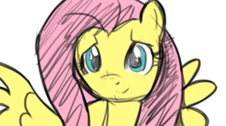 Size: 1024x574 | Tagged: safe, artist:psyguy, fluttershy, pegasus, pony, female, flutterman, mare, smiling