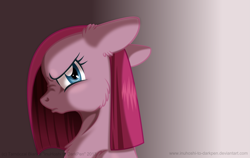 Size: 4233x2673 | Tagged: safe, artist:inuhoshi-to-darkpen, pinkie pie, earth pony, pony, angry, frown, pinkamena diane pie, solo, vector