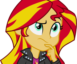 Size: 1296x1080 | Tagged: safe, edit, edited screencap, screencap, sunset shimmer, equestria girls, rainbow rocks, background removed, solo, transparent background