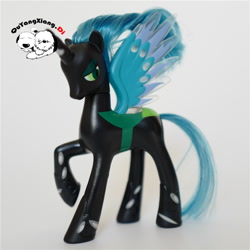 Size: 800x800 | Tagged: safe, queen chrysalis, changeling, changeling queen, brushable, female, horn, toy