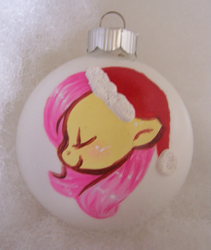 Size: 457x541 | Tagged: safe, fluttershy, christmas, hearth's warming eve, irl, merchandise, ornament, photo