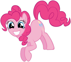 Size: 2880x2525 | Tagged: safe, artist:jacen47, pinkie pie, earth pony, pony, simple background, transparent background, vector