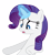 Size: 3611x4000 | Tagged: safe, artist:guillex3, rarity, pony, unicorn, magic, simple background, transparent background, vector