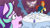 Size: 1024x576 | Tagged: safe, artist:sketchychangeling, princess flurry heart, starlight glimmer, sunburst, pony, unicorn, betrayal, corrupted, corrupted sunburst, crying, evil sunburst, watermark