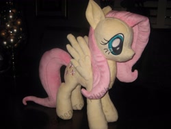 Size: 3264x2448 | Tagged: safe, artist:greenteaplushies, fluttershy, pony, irl, photo, plushie, solo