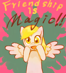 Size: 560x623 | Tagged: dead source, safe, artist:hotomura, derpy hooves, pegasus, pony, cute, female, mare, pixiv, solo