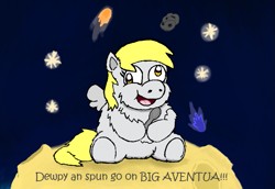 Size: 743x512 | Tagged: safe, artist:mr tiggly the wiggly walnut, derpy hooves, fluffy pony, pegasus, pony, female, fluffyderpy, mare