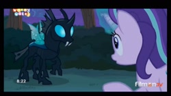 Size: 1920x1080 | Tagged: safe, screencap, starlight glimmer, thorax, changeling, pony, unicorn, to where and back again