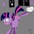 Size: 900x900 | Tagged: safe, artist:derpsonhooves, derpibooru import, twilight sparkle, book, twilight (series)