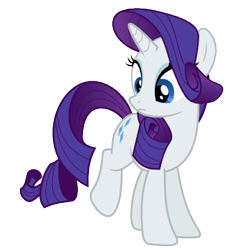 Size: 360x360 | Tagged: safe, artist:alexiy777, rarity, pony, unicorn, simple background, svg, transparent background, vector