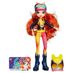 Size: 880x880 | Tagged: safe, sunset shimmer, equestria girls, friendship games, doll, equestria girls logo, merchandise, outfit, sporty style
