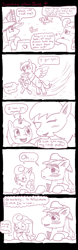 Size: 1024x3300 | Tagged: safe, artist:ficficponyfic, carrot top, derpy hooves, dinky hooves, golden harvest, pegasus, pony, carrotburn, comic, derpyburn, derpytop, equestria's best mother, female, lesbian, mare, shipping, there's something about derpy