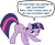 Size: 872x713 | Tagged: safe, artist:alisonwonderland1951, derpibooru import, twilight sparkle, pony, featureless crotch, female, inverted mouth, mare, plot, solo, text, twiplot sparkle